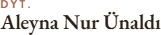 Diyetisyen Aleyna Nur Ünaldı web sitesi